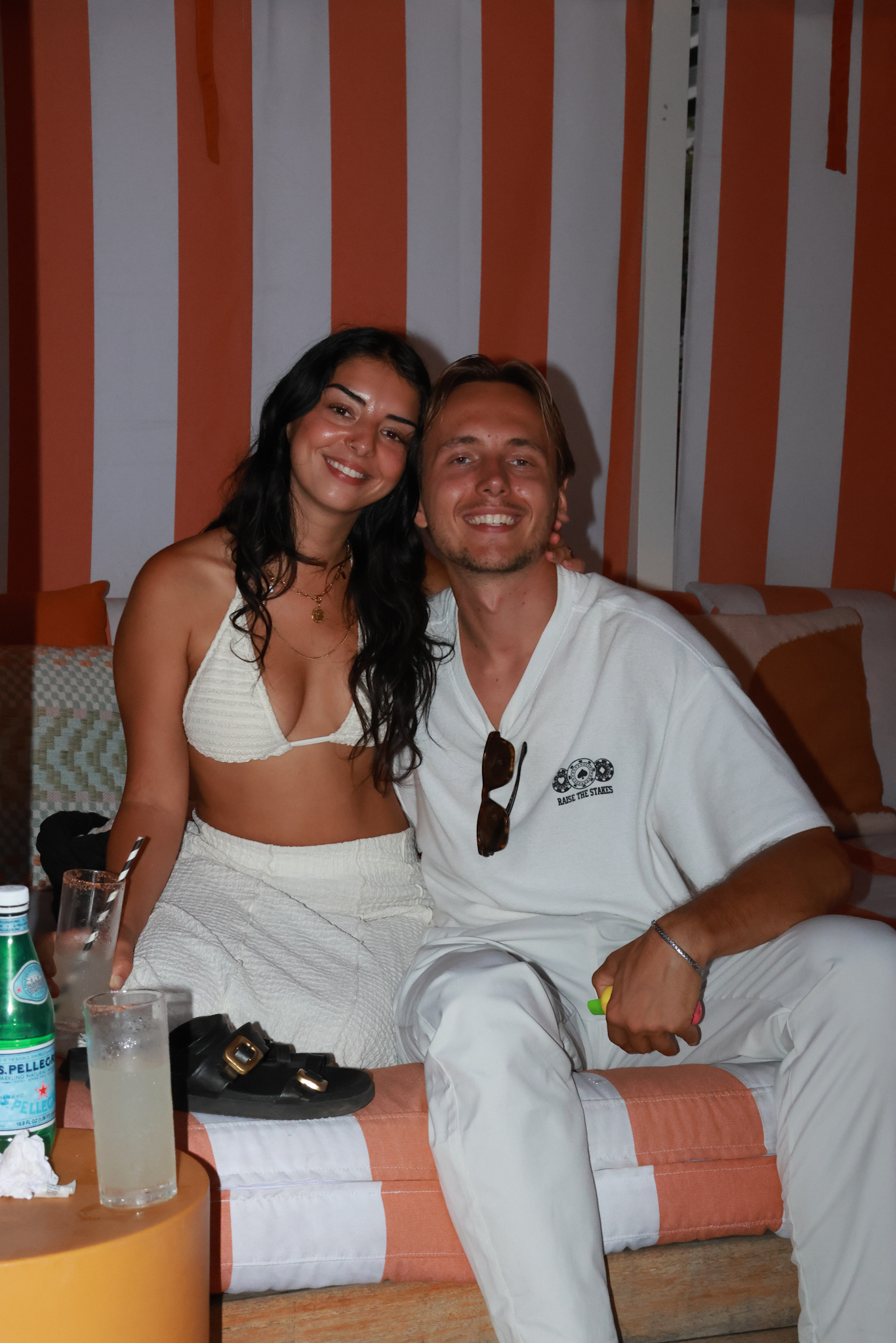 Couple at the event