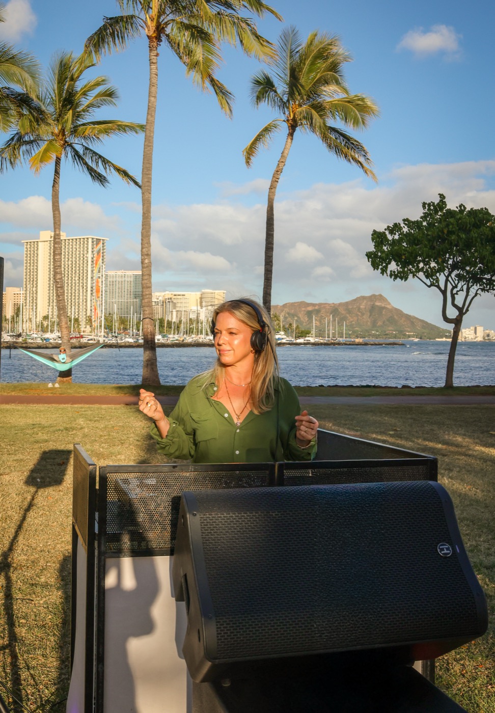 DJ with Diamond Head